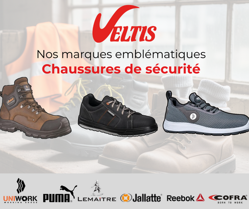 Ensemble de marque : Workwear chaussure de s&eacute;curit&eacute;