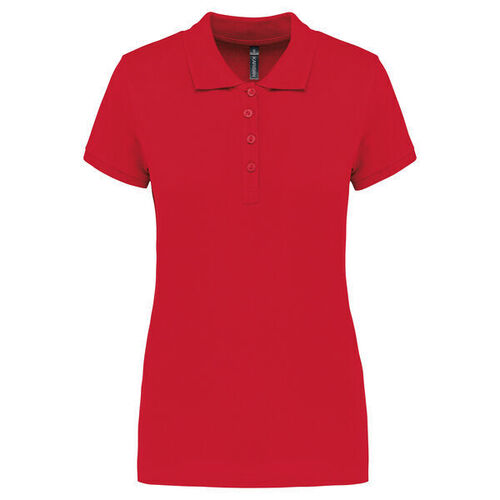 Polo MC femme piqu&eacute;