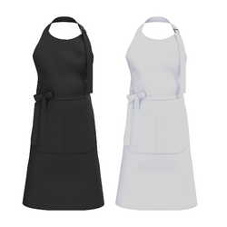 Tablier avec poche en coton Bio K8007
