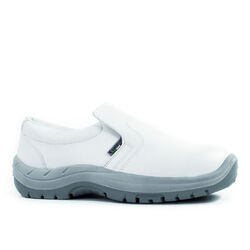 Mocassins de s&eacute;curit&eacute; homme PLUTONE S2 SRC BLANC Paris
