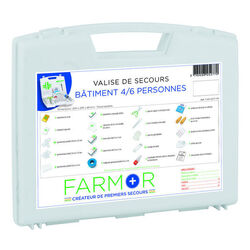 Valise secours BATIMENT 4/6 PERSONNES Paris