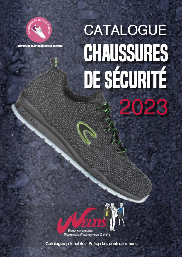 image de la couverture du Catalogue chaussures de sécurité 2023